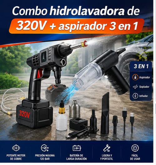 Hidrolavadora 3en1